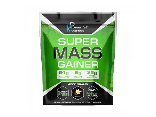 Гейнер Powerful Progress Super Mass Gainer 4000g (1086-100-40-7172565-20)