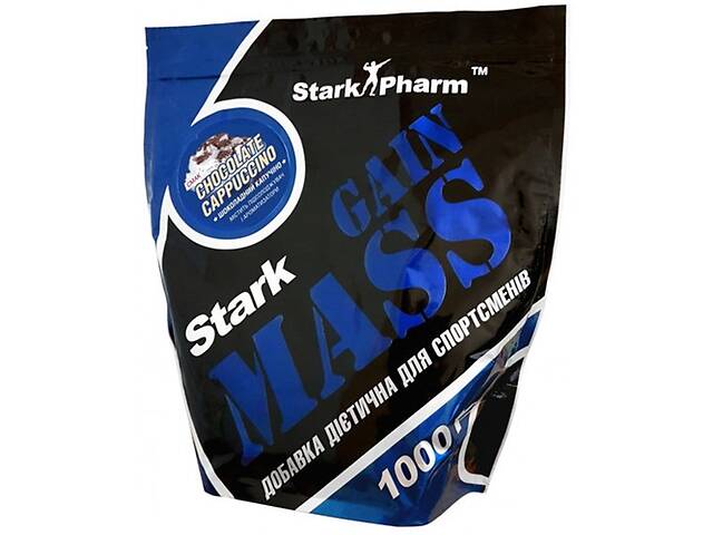 Гейнер Stark Pharm Stark Gain Mass 1000 g /10 servings/ Chocolate Cappuccino