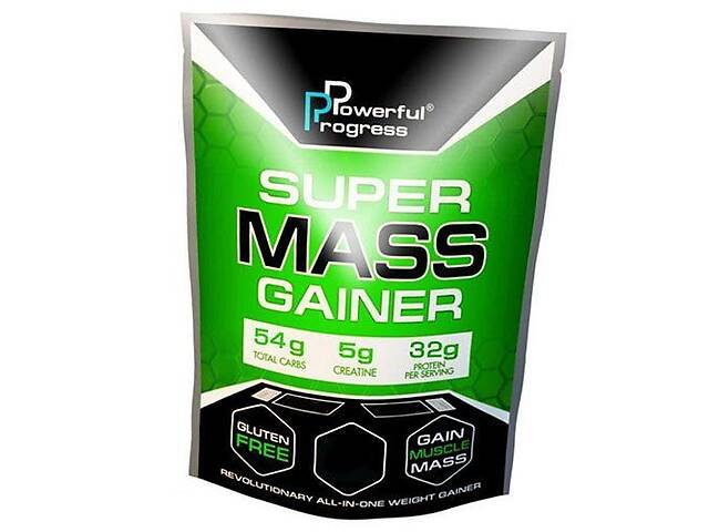 Гейнер Super Mass Gainer Powerful Progress 1000г Банан (30401001)