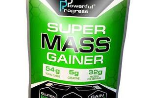 Гейнер Super Mass Gainer Powerful Progress 1000г Черничный чизкейк (30401001)