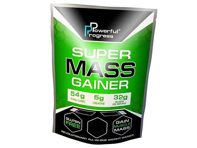 Гейнер Super Mass Gainer Powerful Progress 2000г Лесной орех (30401001)