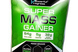Гейнер Super Mass Gainer Powerful Progress 4000г Черничный чизкейк (30401001)