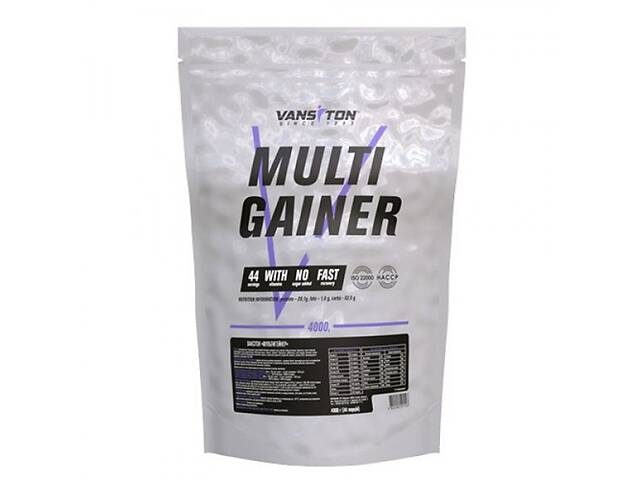 Гейнер Vansiton Multi Gainer 4000 g /44 servings/ Vanilla