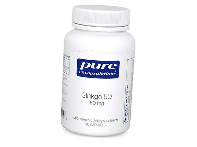 Ginkgo 50 Pure Encapsulations 120вегкапс (71361001)