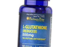 Глутатион L-Glutathione 500 Puritan's Pride 30капс (70367022)