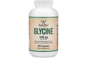 Глицин Double Wood Supplements Glycine 500 mg 300 Caps