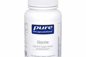 Глицин Glycine Pure Encapsulations поддержка здоровой памяти и детоксикации 180 капсул