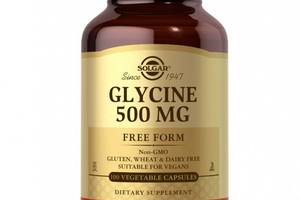 Глицин Solgar Glycine 500 mg 100 Veg Caps