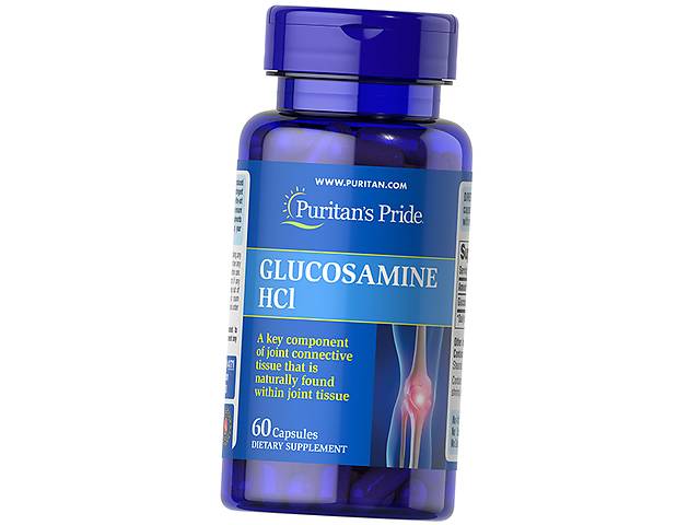 Глюкозамин гидрохлорид Glucosamine HCl 680 Puritan's Pride 60капс (03367018)