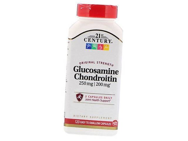 Глюкозамин Хондроитин Glucosamine Chondroitin 21st Century 120капс (03440001)