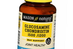 Глюкозамин Хондроитин Glucosamine Chondroitin Mason Natural 100капс (03529002)