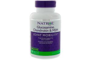 Глюкозамин хондроитин МСМ Glucosamine Chondroitin MSM Natrol 150 таблеток