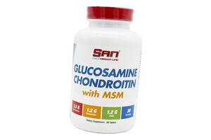 Глюкозамин Хондроитин МСМ Glucosamine & Chondroitin & MSM San 90таб (03091001)