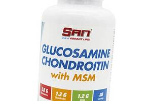 Глюкозамин Хондроитин МСМ Glucosamine & Chondroitin & MSM San 90таб (03091001)