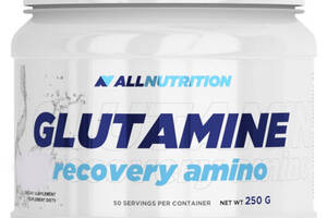 Глютамин для спорта All Nutrition Glutamine Recovery Amino 250 g /50 servings/ Lemon