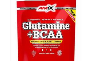 Глютамин для спорта Amix Nutrition L-Glutamine + BCAA 250 g /25 servings/ Mango