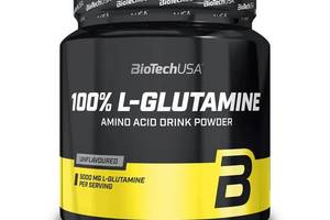 Глютамин для спорта BioTechUSA 100% L-GLUTAMINE 500 g /100 servings/