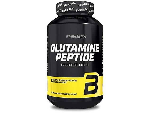 Глютамин для спорта BioTechUSA Glutamine Peptide 180 Caps