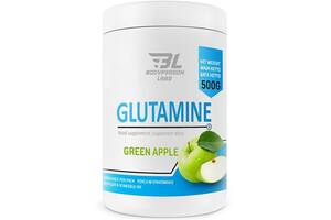 Глютамин для спорта Bodyperson Labs Glutamine 500 g /100 servings/ Apple