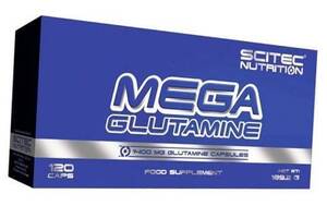 Глютамин для спорта Mega Glutamine Scitec Nutrition 120капс (32087003)