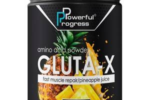 Глютамин для спорта Powerful Progress Gluta Х 500 g /30 servings/ Pineapple