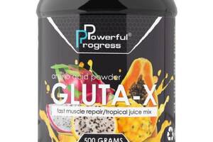 Глютамин для спорта Powerful Progress Gluta Х 500 g 50 servings Tropical mix