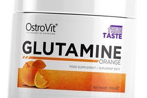 Глютамин порошок Glutamine Powder Ostrovit 300г Апельсин (32250004)