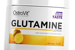 Глютамин порошок Glutamine Powder Ostrovit 300г Лимон (32250004)