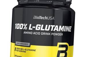 Глютамин в порошке L-Glutamine BioTech (USA) 240г Без вкуса (32084003)
