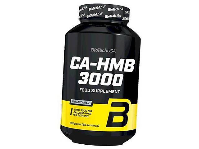 ГМБ Гидроксиметилбутират Ca-HMB 3000 BioTech (USA) 200г Без вкуса (27084029)