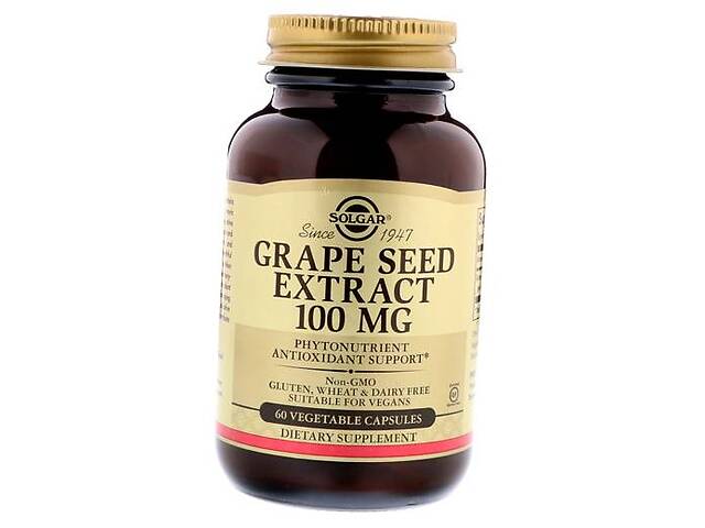 Grape Seed Extract 100 Solgar 60вегкапс (71313003)