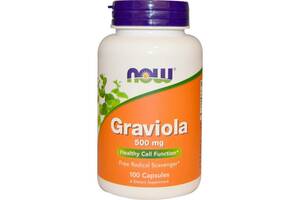 Гравиола NOW Foods Graviola 500 mg 100 Caps