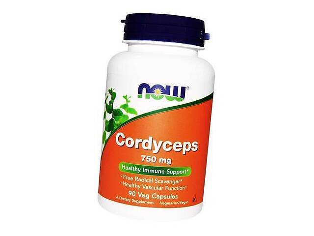 Гриб Кордицепс Cordyceps 750 Now Foods 90вегкапс (71128110)