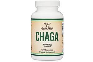 Грибной комплекс Double Wood Supplements Chaga Mushroom 1000 mg (2 caps per serving) 120 Caps