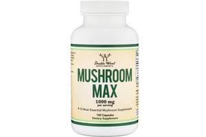 Грибной комплекс Double Wood Supplements Mushroom Max 1000 mg (2 caps per serving) 120 Caps