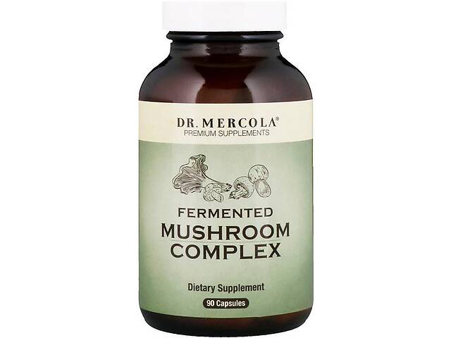 Грибной комплекс Dr. Mercola Fermented Mushroom Complex 90 Caps