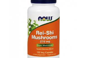 Грибы Рейши, Rei-Shi Mushrooms, 270 Мг, 100 Капсул