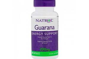Гуарана Natrol Guarana 200 mg 90 Caps