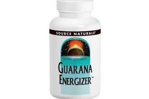 Гуарана Source Naturals Guarana Energizer 900 mg 60 Tabs