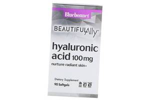 Гиалуроновая кислота Hyaluronic Acid 100 Bluebonnet Nutrition 90гелкапс (68393001)