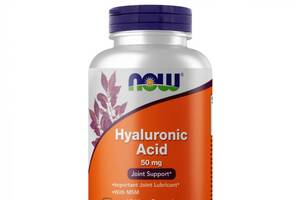 Гиалуроновая кислота NOW Foods Hyaluronic Acid 50 mg 60 Veg Caps