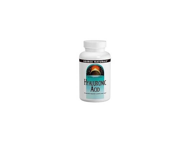 Гиалуроновая кислота Source Naturals Hyaluronic Acid 100 mg 30 Tabs