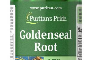 Гідрастис канадський Goldenseal Root Puritan's Pride 470 мг 100 капсул