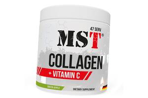 Гидролизат коллагена с Витамином С Collagen Vitamin C Powder MST 305г Зеленое яблоко (68288001)