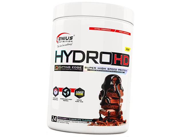 Гидролизат Сывороточного Протеина Hydro-HD Genius Nutrition 700г Шоколад (29562001)