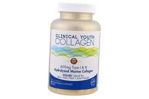 Гидролизованный Морской Коллаген Clinical Youth Collagen KAL 60вегкапс (68424001)