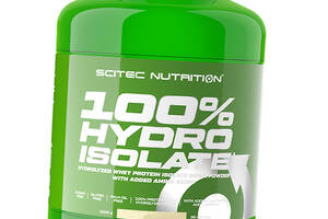 Гидролизованный изолят сывороточного протеина 100% Hydro Isolate Scitec Nutrition 2000г Клубника (29087032)