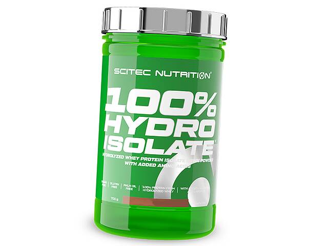 Гидролизованный изолят сывороточного протеина 100% Hydro Isolate Scitec Nutrition 700г Шоколад (29087032)