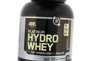 Гидролизованный изолят сывороточного протеина Platinum Hydro Whey Optimum nutrition 1590г Шоколад (29092008)