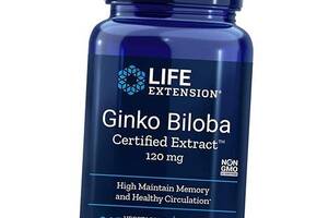 Гінкго Білоба, Ginkgo Biloba 120, Life Extension 365вегкапс (71346004)